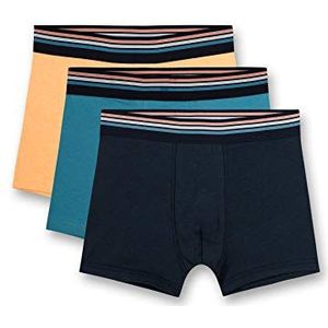 Sanetta Meisjesbroek in set blauwe slip, total eclipse, 128 cm