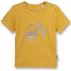 Sanetta - Jersey-Shirt - Korte Mouwen - Bio-Baumwolle - Stick-Motiv