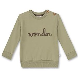 Sanetta Unisex baby 10783 sweatshirt, kaki blush, 56