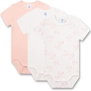 Sanetta Babymeisjes 324088 ondergoed, White Pebble, 56 (3-pack), wit pebble, 56 cm