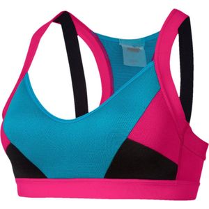 Puma - Dames Sportbeha - Zwart - 85% Polyester, 15% Elastaan, Ademend, Ondersteunend