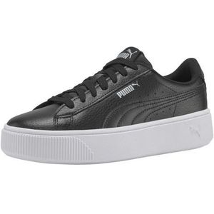 PUMA Puma Vikky Stacked L dames Sneakers, PUMA BLACK-PUMA BLACK, 38 EU