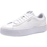 PUMA Puma Vikky Stacked L dames Sneakers, PUMA WHITE-PUMA WHITE, 42.5 EU