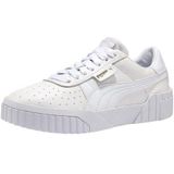 PUMA Women Cali Wn's Sneakers, Puma White-Puma White, 38.5 EU