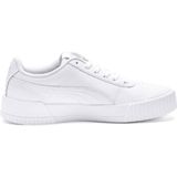 PUMA Carina L Dames Sneakers - Puma White-Puma White-Puma Silver
