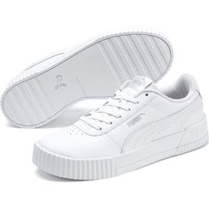 PUMA - Carina L - Sportschoenen - Wit - Leer