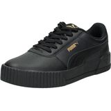 PUMA - Carina - Sneakers - Zwart - Leer - Softfoam+ Technologie