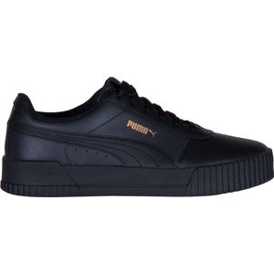 PUMA - Carina - Sneakers - Zwart - Leer - Softfoam+ Technologie