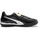PUMA - King Top Tt - Voetbalschoenen - Zwart - Bovenmateriaal van K-leer