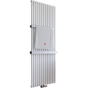 Schulte designradiator LYON 46 x 180 cm, voor veel vermogen, 1112 Watt, alpine-wit, EP039020 04, passende handdoekhouder optioneel bestelbaar