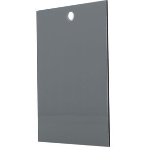 SAMPLE - PROEFMONSTER 10 X 15cm - Schulte Deco Design - motief douche acherwand in Hoogglans reflex-grijs 763 - M98401 763 wanddecoratie - muurdecoratie - badkamer wandpaneel - muurbekleding -