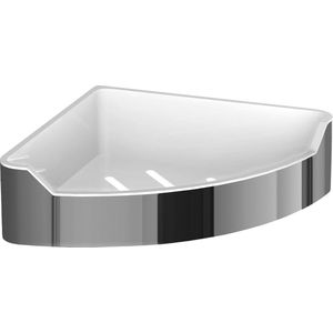 Schulte doucheplanchet - 29,3x22x6,5 cm - chroom - badkamerschapje