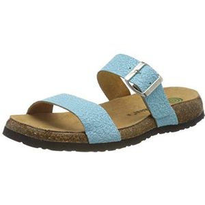 Dr. Brinkmann Dames 701505 pantoffel, blauw, 36 EU