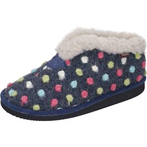 Manitu D.-pantoffels, blauw, 35 EU