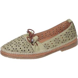 Manitu Dames Slipper Sneakers, lichtgroen, 37 EU