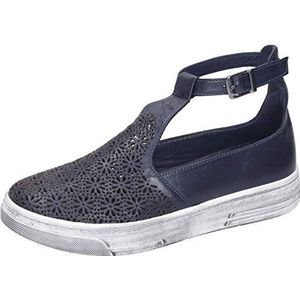 Manitu Dameslaarzen, modieuze laarzen, blauw, 41 EU