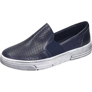 Manitu Dames Slipper Sneakers, blauw, 40 EU