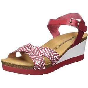Dr. Brinkmann Dames 710050-04 sandalen, rood, 39 EU