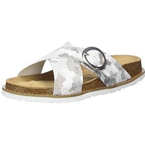 Dr. Brinkmann Dames 700120-92 Slipper, zilver, 41 EU