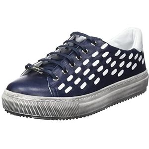 Manitu Dames 850020-05 Sneakers, blauw, 39 EU