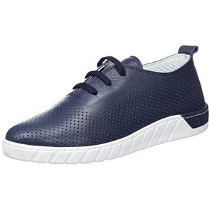 Manitu Dames Sneaker 850026-05, Blauw, 43 EU, Blauw