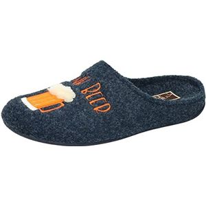 Manitu Manitu - Pantoffels voor thuis pantoffels voor heren, Blauw