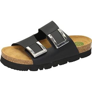 Dr. Brinkmann Dames 700349-01 Slipper, zwart, 41 EU, zwart, 41 EU