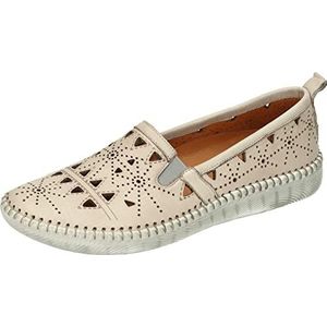 Manitu Dames 840073-08 Slipper, beige, 41 EU, beige, 41 EU