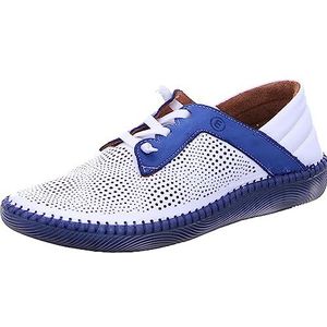 Manitu Dames 840074-05 Slipper, blauw, 37 EU, blauw, 37 EU