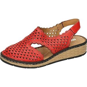 Manitu Dames 820010-04 Slipper, rood, 36 EU, rood, 36 EU