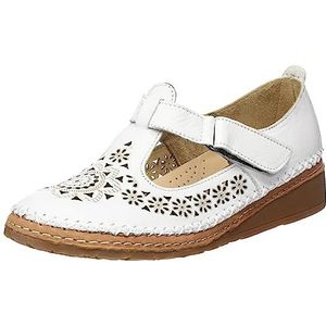 Manitu Dames 840095-03 Slipper, wit, 38 EU, wit, 38 EU