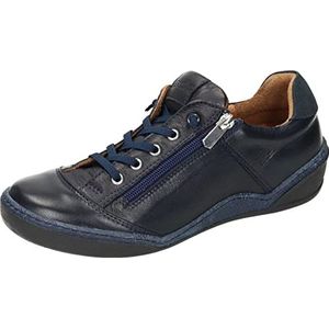 Manitu 850110-05 Sneakers voor dames, blauw, 38 EU, blauw, 38 EU