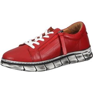 Manitu Damessneakers 850117-04, rood, 38 EU