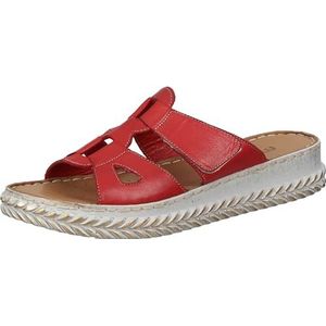 Manitu Dames 900118-04 sandaal, rood, 38 EU