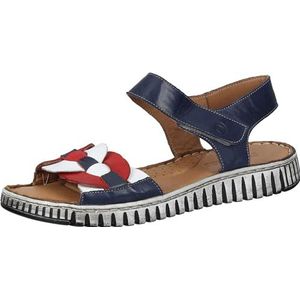 Manitu Dames 910210-05 sandaal, blauw, 40 EU