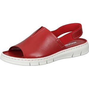 Manitu Dames 910216-04 sandaal, rood, 38 EU