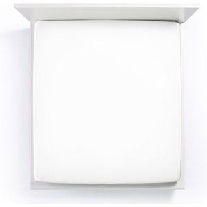 Bella Donna Jersey La Piccola Topperhoeslaken 180x210-220 cm wit-1000