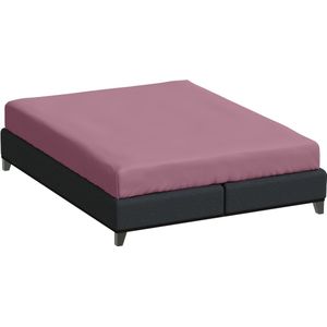 Bella Donna Hoeslaken jersey - 90x190-100x220 - Vintage rose