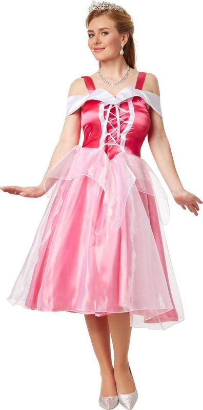 dressforfun Kostüm Frauenkostüm Prinzessin Aurora, Elegantes Abendkleid zum Schnüren