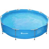 Zwembad rond met filterpomp Ø 360 x 76 cm - blauw