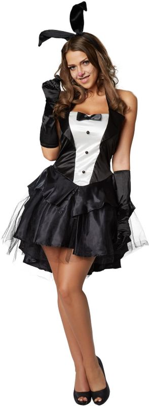 tectake® Frauenkostüm Sexy Bunny