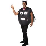 dressforfun Kostüm Unisexkostüm Cartoon Katze, Poncho in Einheitsgröße