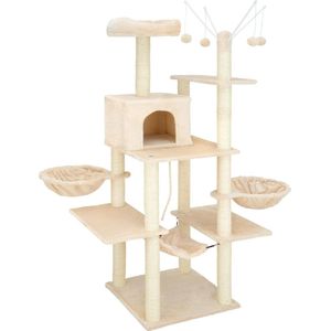 tectake® - Krabpaal Lilou beige - 402932