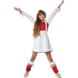 dressforfun - Verrukkelijk eskimomeisje 116 (5-6y) - verkleedkleding kostuum halloween verkleden feestkleding carnavalskleding carnaval feestkledij partykleding - 302578