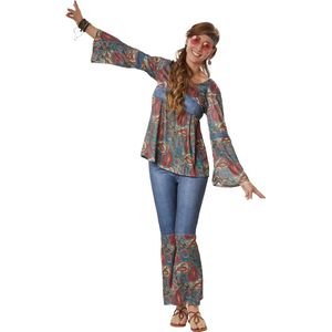 tectake® Frauenkostüm Hippie Girl Harmony