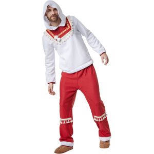 dressforfun - Inventieve eskimo S - verkleedkleding kostuum halloween verkleden feestkleding carnavalskleding carnaval feestkledij partykleding - 302645