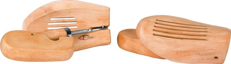 tectake® 3 Paar Schraubspanner, aus Lotusholz, Verhinderung von Gehfalten, gute Luftzirkulation