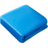 tectake Zwembadafdekking zonnefolie rechthoekig - 220 x 450 cm - 403103 - blauw Polyester 403103