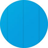tectake Zwembadafdekking zonnefolie rond - Ø 455 cm - 403109 - blauw Kunststof 403109