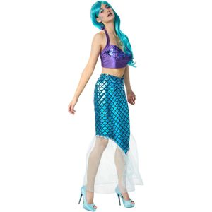 dressforfun - uitdagende zeemeermin - L/XL - Verkleedkleding carnaval - Halloween - Verkleden - Feestkleding - Carnavalskleding - Feest - Partykleding
